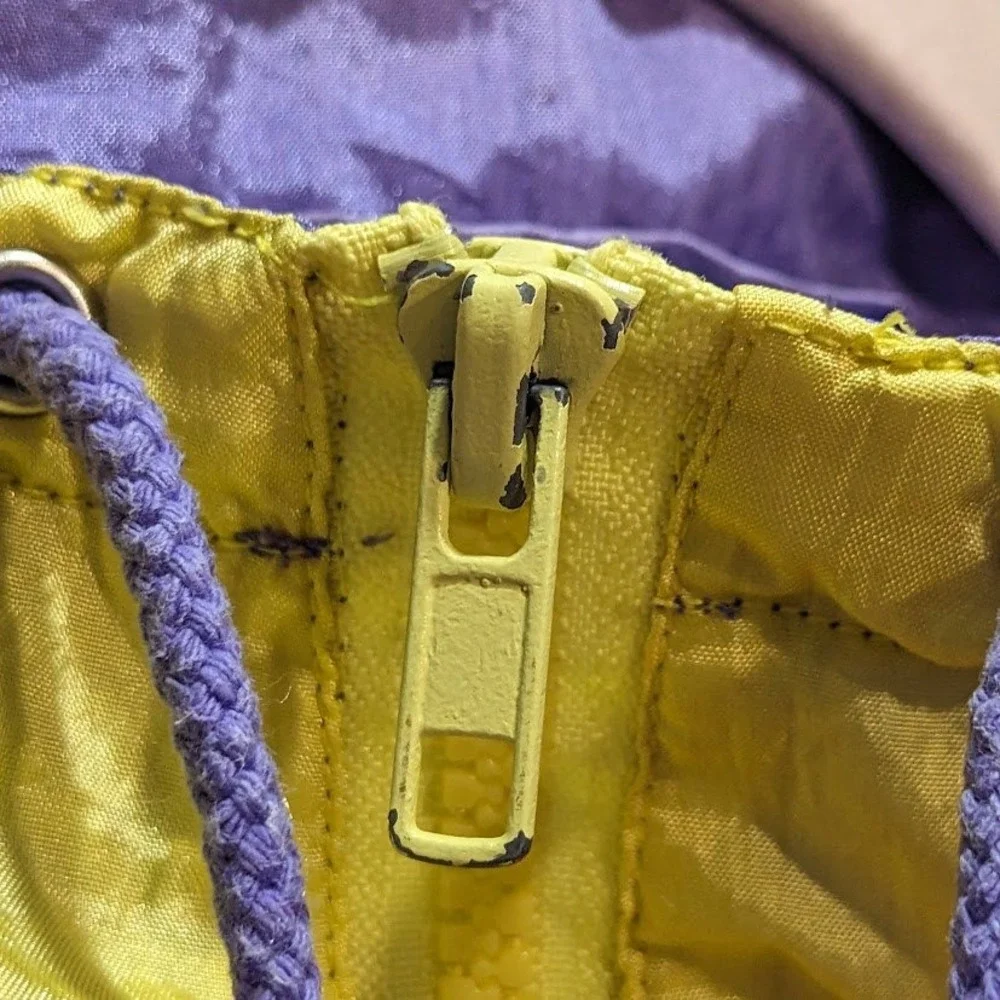 Vintage SFO San Francisco Originals Colorblock Windbreaker Jacket Purple Pink M